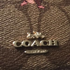 Coach wallet keychain